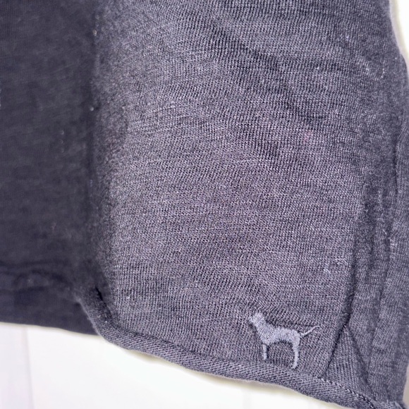 PINK by VS Black Short Sleeve Crop Top XL - Picture 2 of 4